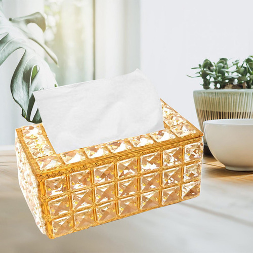 Servilletero Rectangular Con Cubierta De Caja De Pañuelos