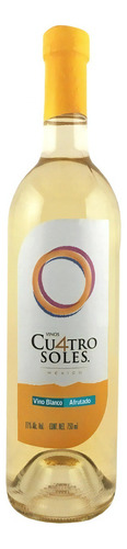 Vino Blanco Cuatro Soles Afrutado 750 Ml