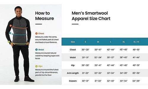 Smartwool Merino Sport - Sudadera De Lana Para Hombre Con Cr