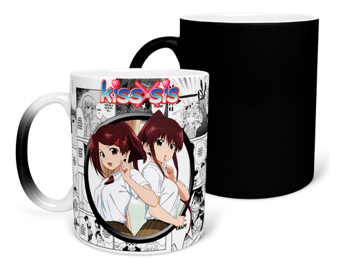 Ako Y Riko Kiss X Sis Taza Mágica Anime Personalizada 1