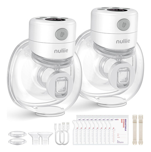 Nullie - Extractor De Leche Portátil Manos Libres