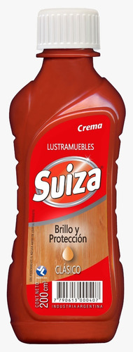 Suiza Lustramuebles Crema 200cc X 6 Unidades