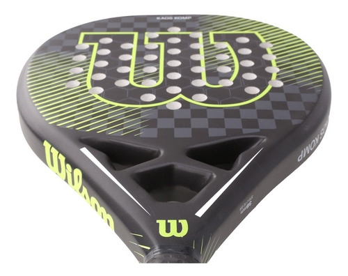 Imagen 3 de 5 de Paleta Padel Wilson Kaos Komp Paddle Pala Foam Frame
