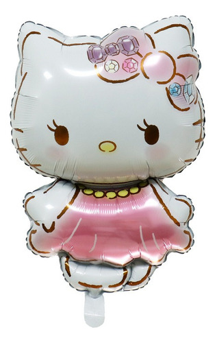 Kit De Globos De Hello Kitty Para Decoración De Cumpleaños