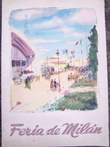 Imagen 1 de 3 de Feria De Milan De 1952 * Guia Turistica *