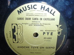 Sandie Shaw Canta En Castellano Titere Simple Argentino