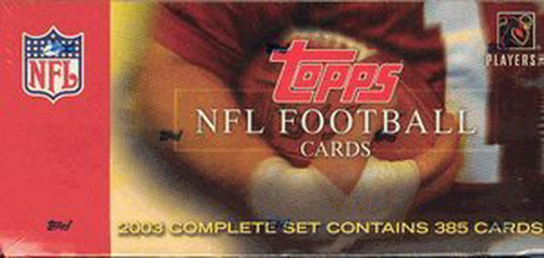 Tarjeta Coleccionable - Cromo Deportivo De Recuer 2003 Topps