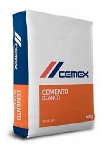 Cemento Blanco Cemex 25 Kg 