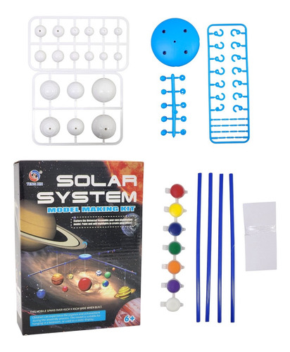 Kit Juego De Ciencia Para Armar Y Pintar Sistema Solar 55631