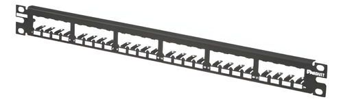Panel De Parcheo Modular 1ru 24 Puertos Etiqueta Adhesiva