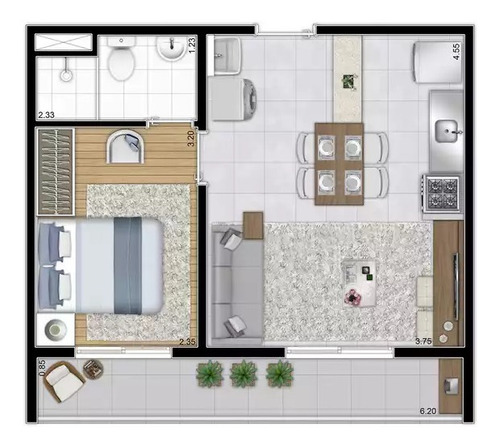 Imagem 14 de 15 de Apartamento À Venda No Bairro Santa Cecília - São Paulo/sp - O-17633-28863