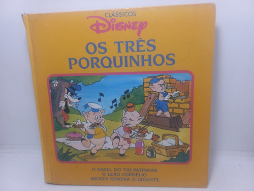 Livro - Os Três Porquinhos - Walt Disney - Gb - 3333