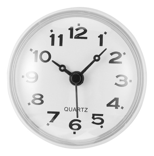 Reloj 1pc Sucker Espejo Decoración Decoración Colgante De Pa