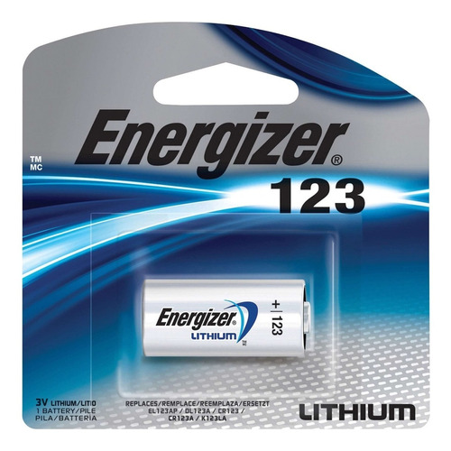 Pila 123 Energizer Cr123a Lithium De Litio 3v /fullpila
