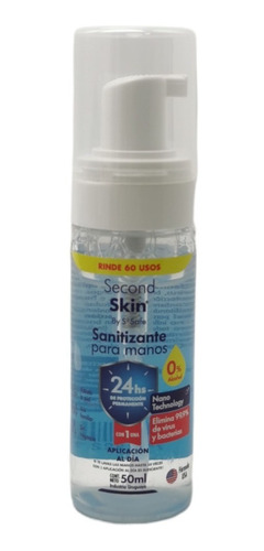 Sanitizante Para Manos 50 Ml - Protección De 24 Hs 