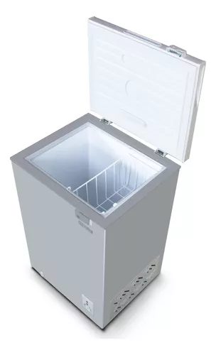 Congelador horizontal 150L Gplus silver - Multimax Store