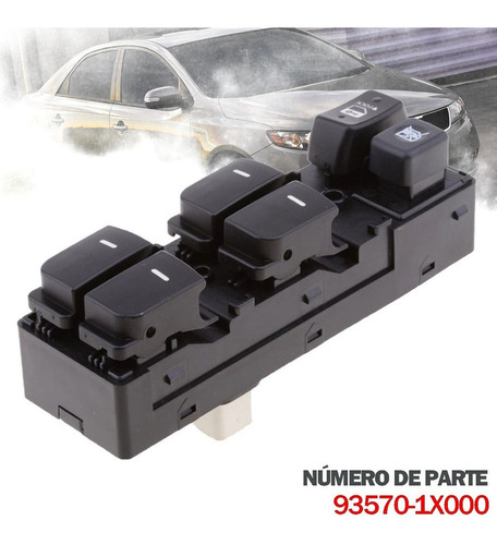 Control Maestro Vidrios Para Kia Forte Cerato 2009-2013