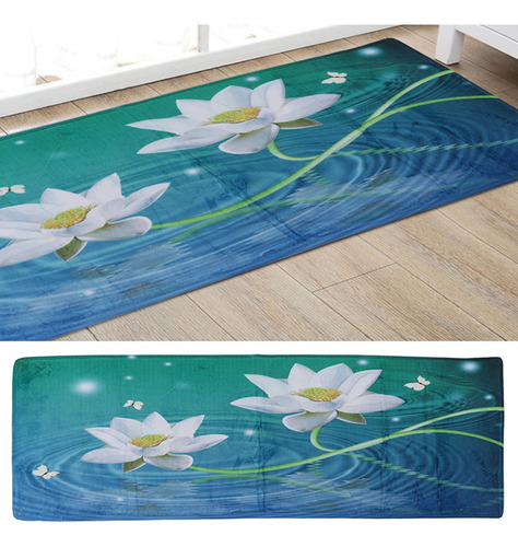 Alfombra De Baño Larga Room Runner Práctica Transpirable Sua