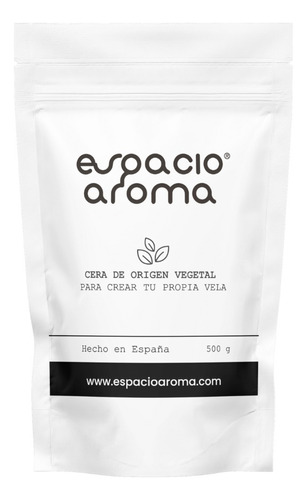 Cera De Soja Vegetal En Perlas Espacio Aroma 500g