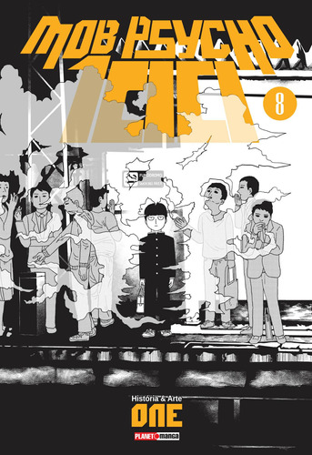 Mob Psycho 100 Vol.8, de One. Editora Panini Brasil LTDA, capa mole em português, 2019