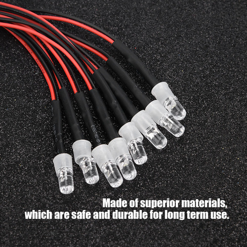 8 Faros Y Luces Traseras De 5 Mm, Luces Led, Modelo Rc