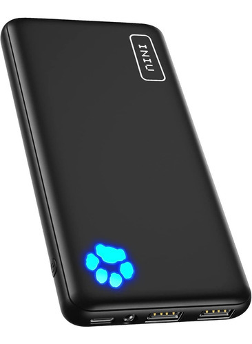 Bateria Portatil Power Bank Cargador Iniu 10000 Mha Linterna