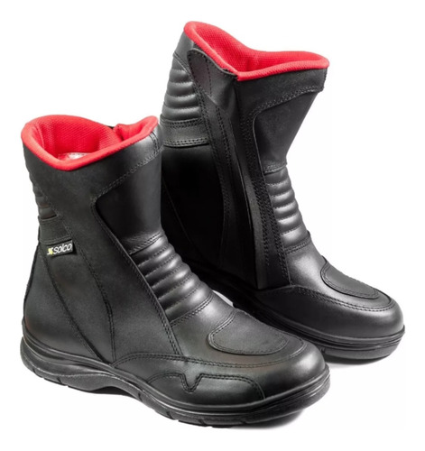 Botas Moto Protecciones Cortas Touring Ruta Solco Imola 2