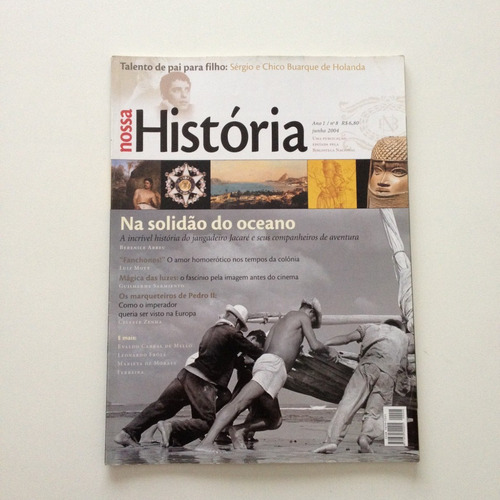 Revista Nossa História Na Solidão Do Oceano  N°08 F561