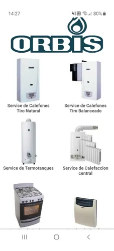 Service/reparacion De Cocinas Calefones Orbis Domec Longvie