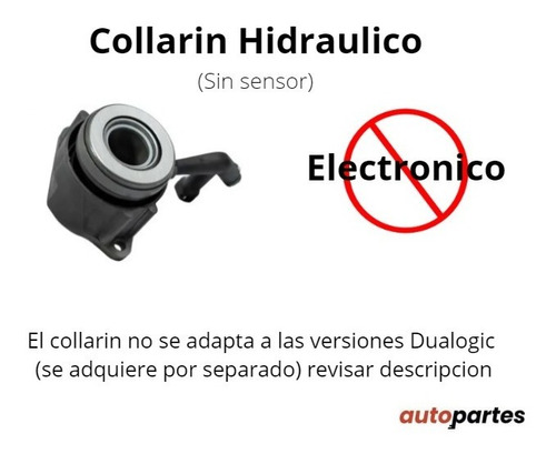 Imagen 2 de 3 de Kit De Clutch Fiat Palio 2013 2014 2015 2016 2017 2018 Auto