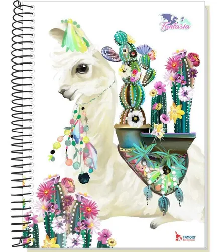 Cuaderno 1 Materia C Dura Fantasía Llama 96f C/4 Sort