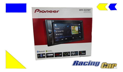 Equipo Audio 2 Din Mp3 Pioneer Modelo Avh-g225bt. Cod. E-148