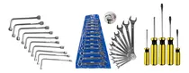 Comprar Jogo De Ferramentas Com 27pçs Chaves Combinada+biela L+fenda