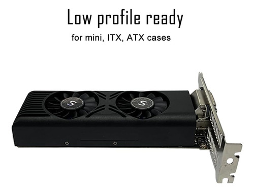 Tarjeta Gráfica Saplos Gtx 1050 Para Pc, 4gb Gddr5 128 Bits,