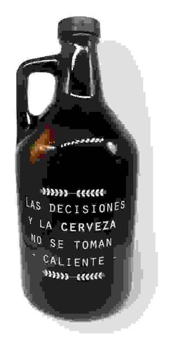 Growler, Botellon Para Cerveza  Decisiones