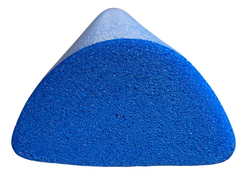 Rolo Pilates Yoga Rehabilitacion 90 Cm X 15 Semicircular Gmp Color Azul