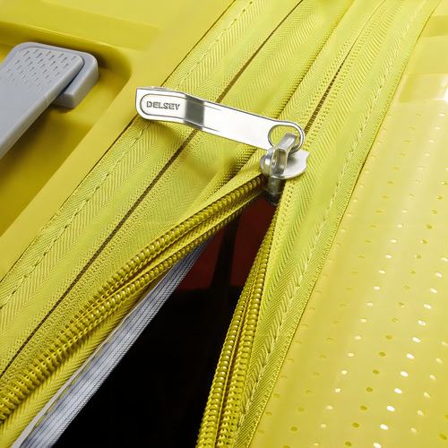 Maleta De Viaje Delsey Rígida Clavel 24'', Limón, Expandible