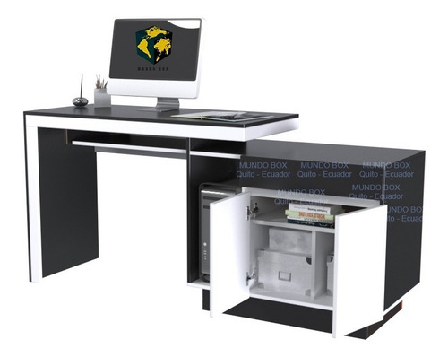 Imagen 3 de 6 de Escritorio Moderno Para Pc, Laptop, Hogar U Oficina