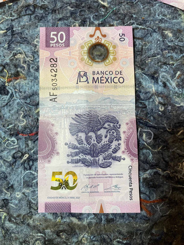 Billetes De 50 Pesos Nuevos