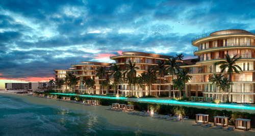 Departamento En Venta En Playa Del Carmen, Zonna, Increíble Y Sofisticado Beachfront