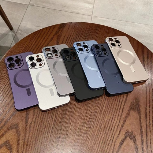 Funda Minimalista Sin Bordes Para iPhone 16/15/14 Pro Max