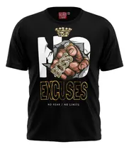 Comprar Camiseta Streetwear  Sem Desculpas, Sem Medo, Sem Limites