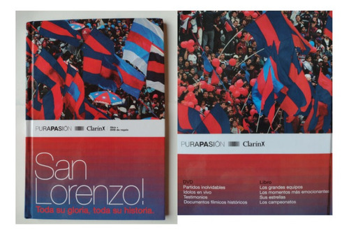 Libro Del Club San Lorenzo De Almagro Gloria E Historia + Cd