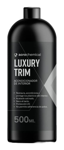 Acrochemical Luxury Trim 500ml Acondicionador Interior 500ml