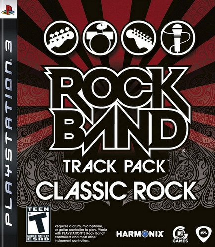 Rockband Track Pack Classic Rock Nuevo Ps3 Físico Vdgmrs