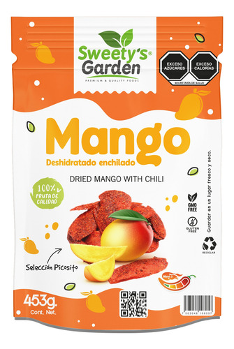 Sweety's Garden - Mango Deshidratado Enchilado 453g