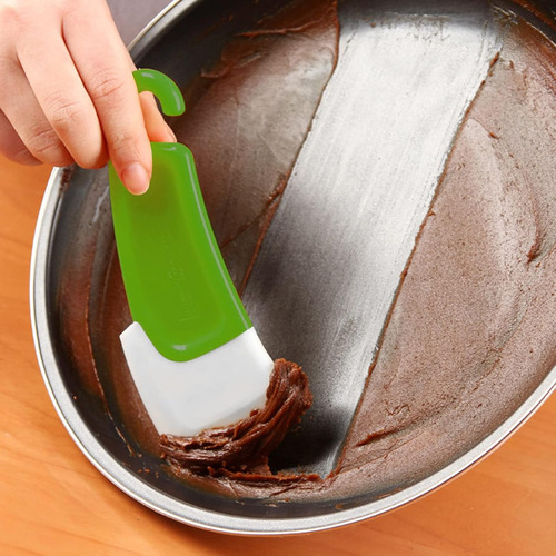 Raspador De Silicona Para Limpiar Platos - 2 Unidades (verde