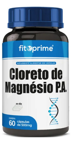 Cloruro De Magnesio Pa - Fibromialgia Calambres 60 Cap 500mg