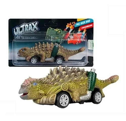 Auto Dinosaurio Wabro Pull Back Ultrax Coleccionables