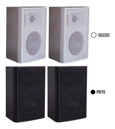 Par Caixa Acústica Premier 4 Polegadas 50w Rms Ludovico